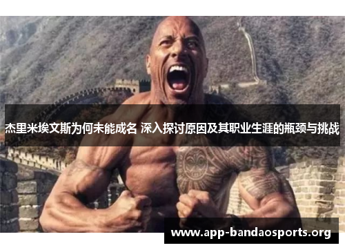 杰里米埃文斯为何未能成名 深入探讨原因及其职业生涯的瓶颈与挑战